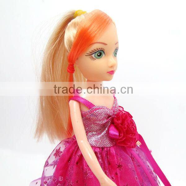 2013 Top super solid body light and music bump & go plastic doll