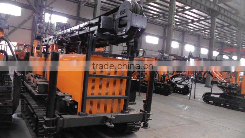 0~300m depth water bore hole drilling machine, small water well drilling rigs for sale
