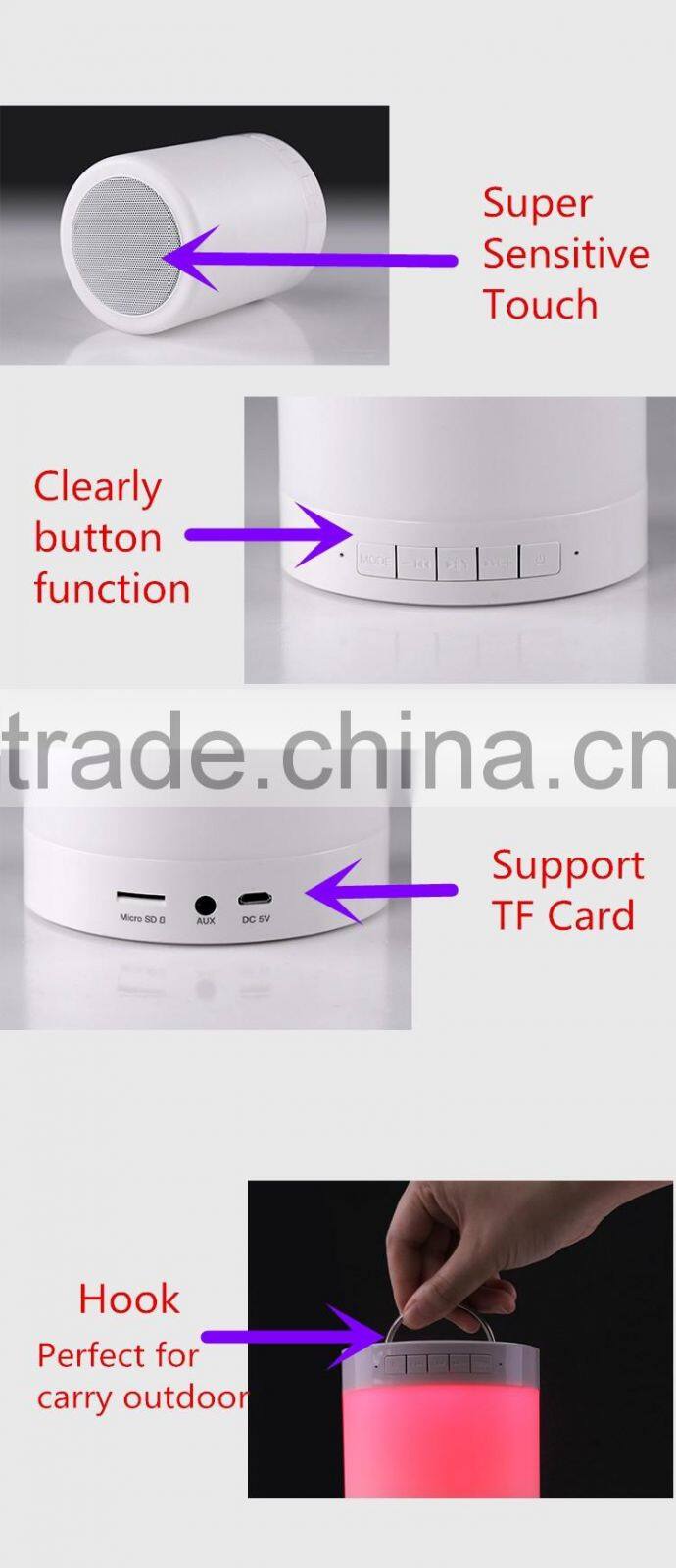 2016 Trending Products Electronic Gadgets Portable USB Desktop Computer Speaker