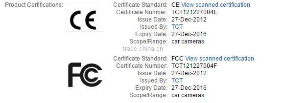 Car Rear-view Systems for Toyota Yaris, with 170-degree Wide Lens Reversing HD