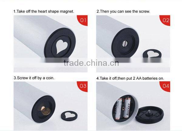 2016 Promotional gift Creative touch temperature sensitive color changing glass cup