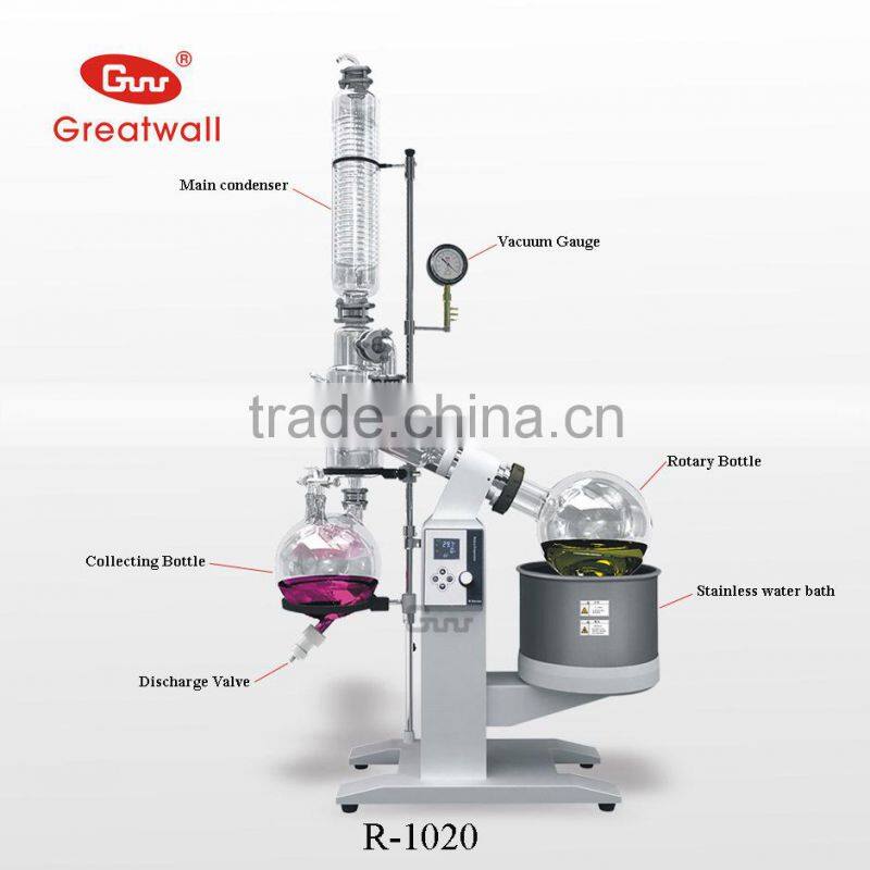 3L ~ 50L PTFE Sealing Rotary Vacuum Evaporator In Distillation