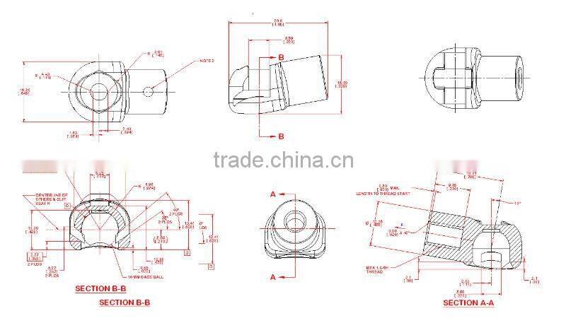 Black Nylon Ball Socket (Korean Type)