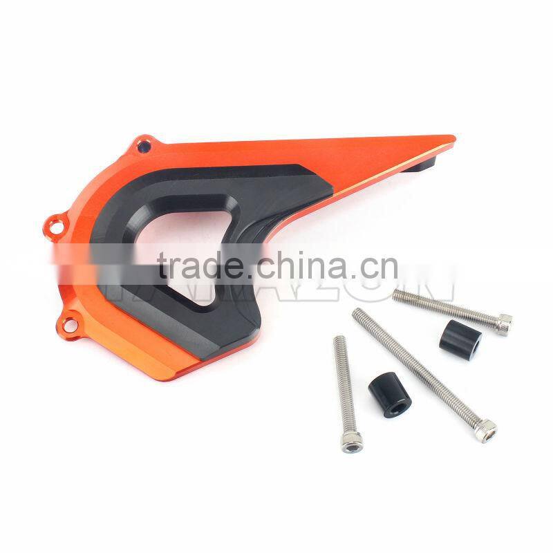 China OEM Factory Aluminum Motorcycle Sprocket Cover for KTM DUKE 200 390 690