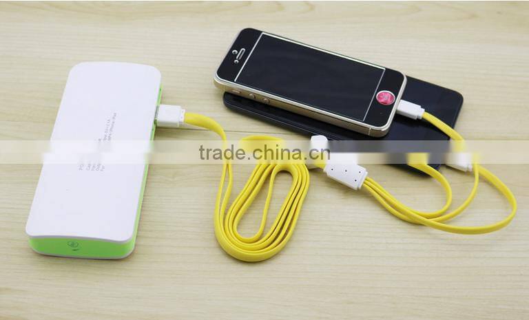 3 in 1 color vehicle charge cable