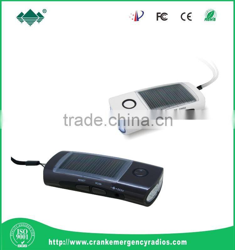 Portable home solar radio with led torch and mp3 player