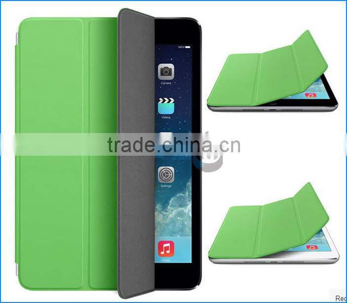 360 Degree Rotate Fashionable Folio Stand Smart Case Cover for iPad mini 2 3 4 Case (With Wake Sleep Function)