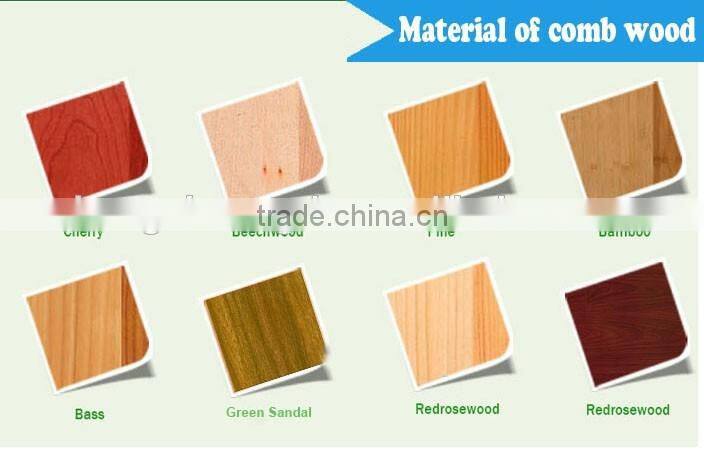 2016 New Design Violet Handmade Wood Comb