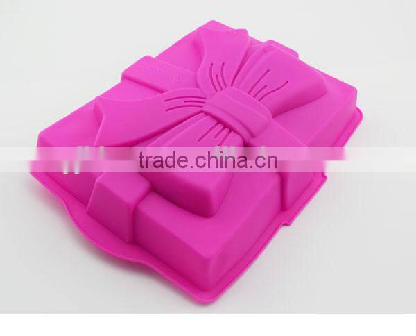 Silicone Microwave applicable flower shape pastry Cake Baking Pan