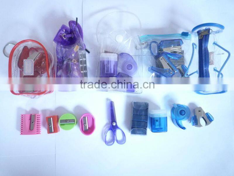 mINI plastic stationery set for kids