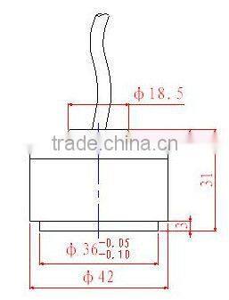 200KHz Smaller Ultrasonic Water Level Sensor Probe200KHz Smaller Ultrasonic Sensor for Distance MeasurementUltrasonic Transducer
