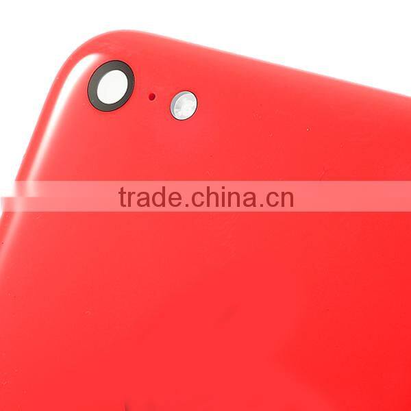 pink color mobile phone housing for iphone 5c