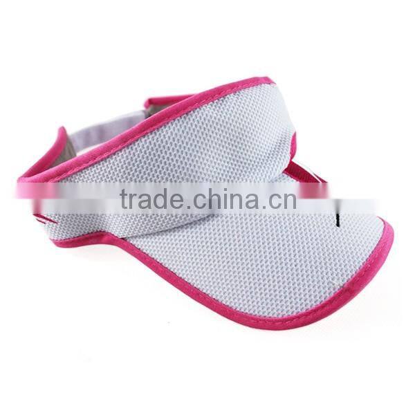 Wholesale white outdoor sport travel sun visor hats summer hats for women