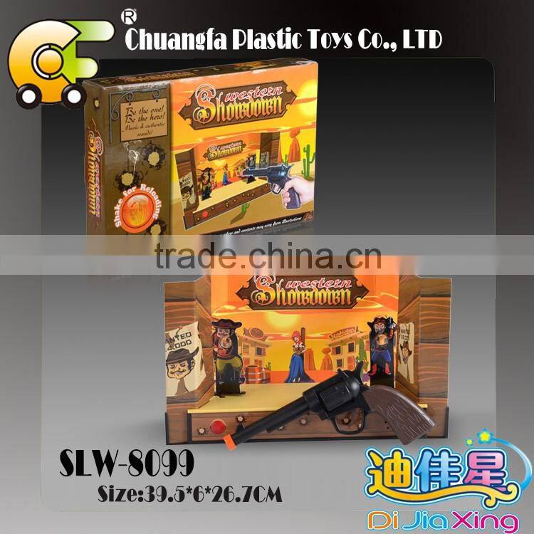 2016 hot Electric toys- indoor target game shooting gun set