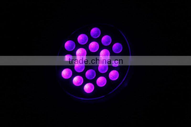 led par light professional 18 x 15W 6 in 1 rgbwap(uv) par light /outdoor light