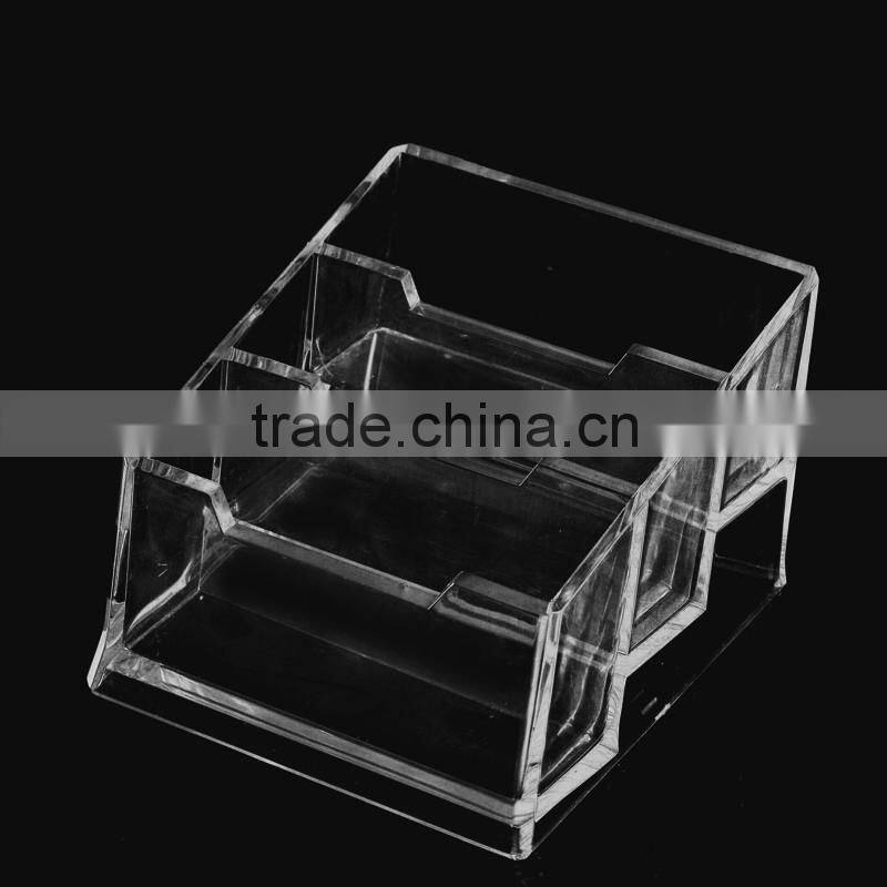 plastic Acrylic desktop business card holder card holder