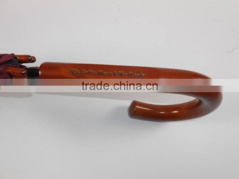 carved wooden handle straight umbrella carved wood handle umbrella