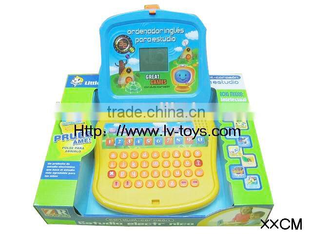 LV0027983 The Newest Spanish Book Computer of Educational Toys