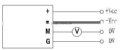 Hall effect DC AC pulse and irregular current transducer / sensor RCB46A-5 (Ipn=5A)