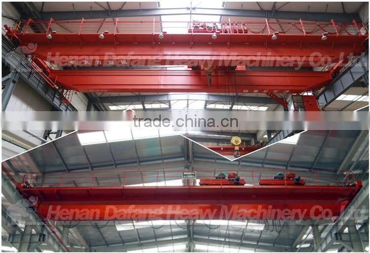 Heavy Duty Engineers Service QD Type 200 ton Double Girder Overhead Crane Price