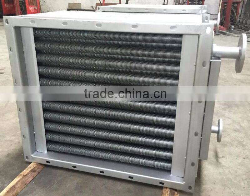 Copper tube water cooling radiator for starch drying machine