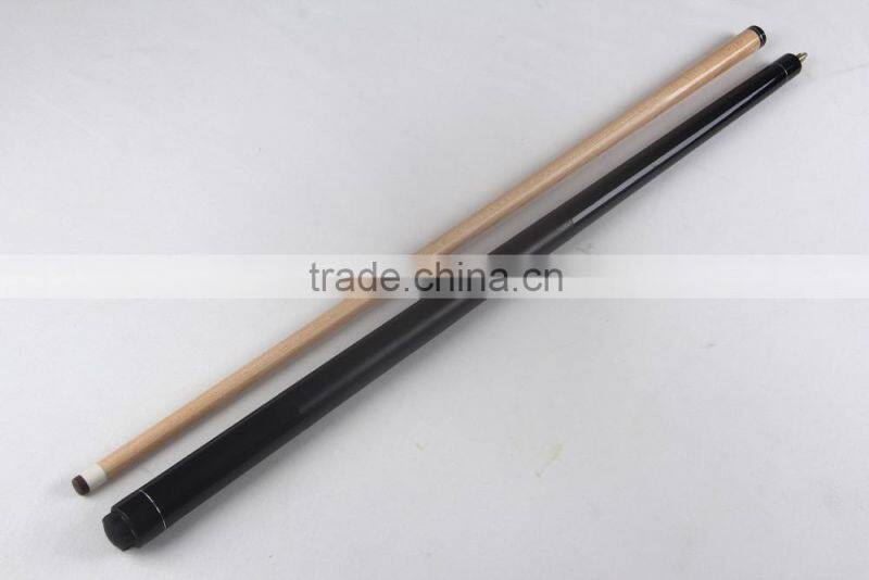 wholesale cheap billiard pool cue stick 1/2 maple wood snooker cue 57inch hot sell