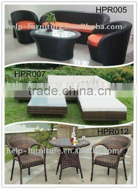 Outdoor Rattan Sofa Set