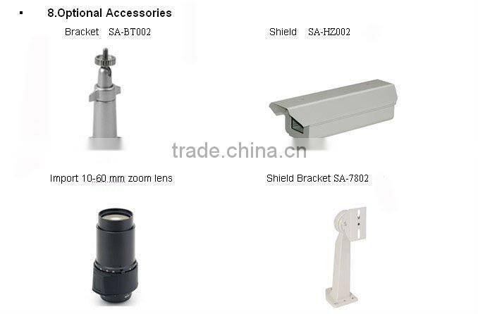 2.0M CCD HD Box IP Camera SA7800N-MPS-T poe ip camera