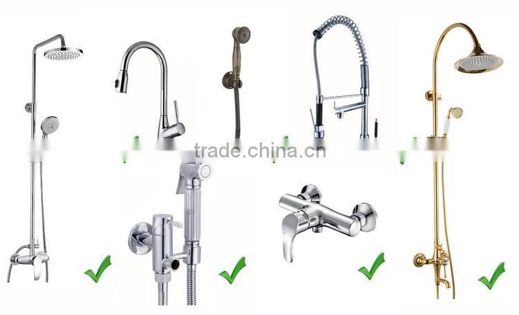 Factory Sale OEM Dia.14mm stainless steel flexible shower hose extension