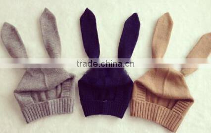 2015 Autumn Winter New Baby Hat Kids Baby Beanie Bebes Crochet Beanie Rabbit Cap