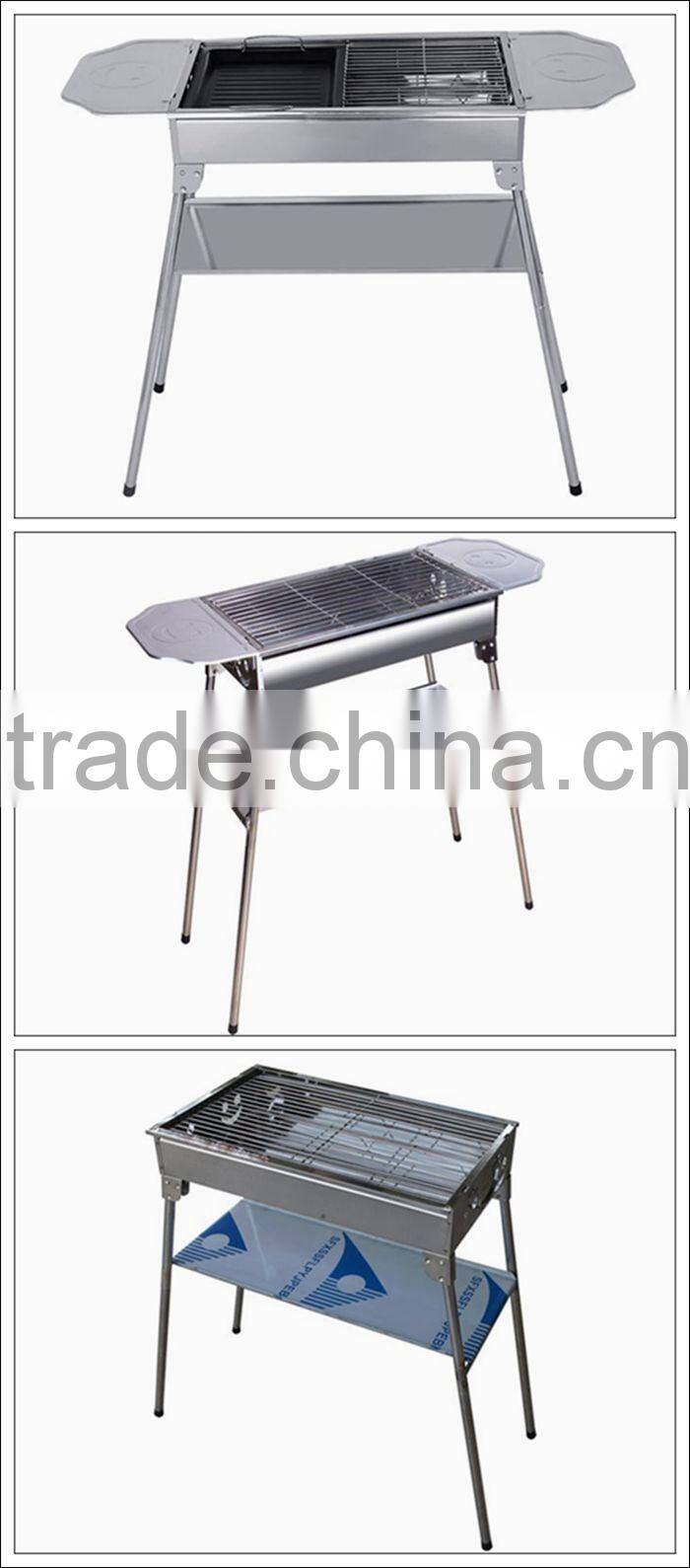 High quality folding charcoal bbq for outdoor barbecue