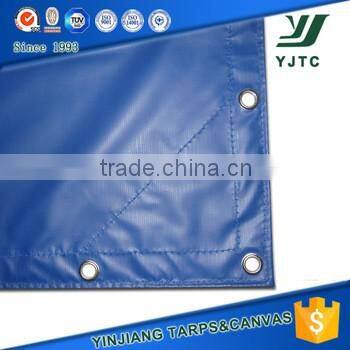 pvc vinyl coated tarpaulin waterproof eyelet tarp