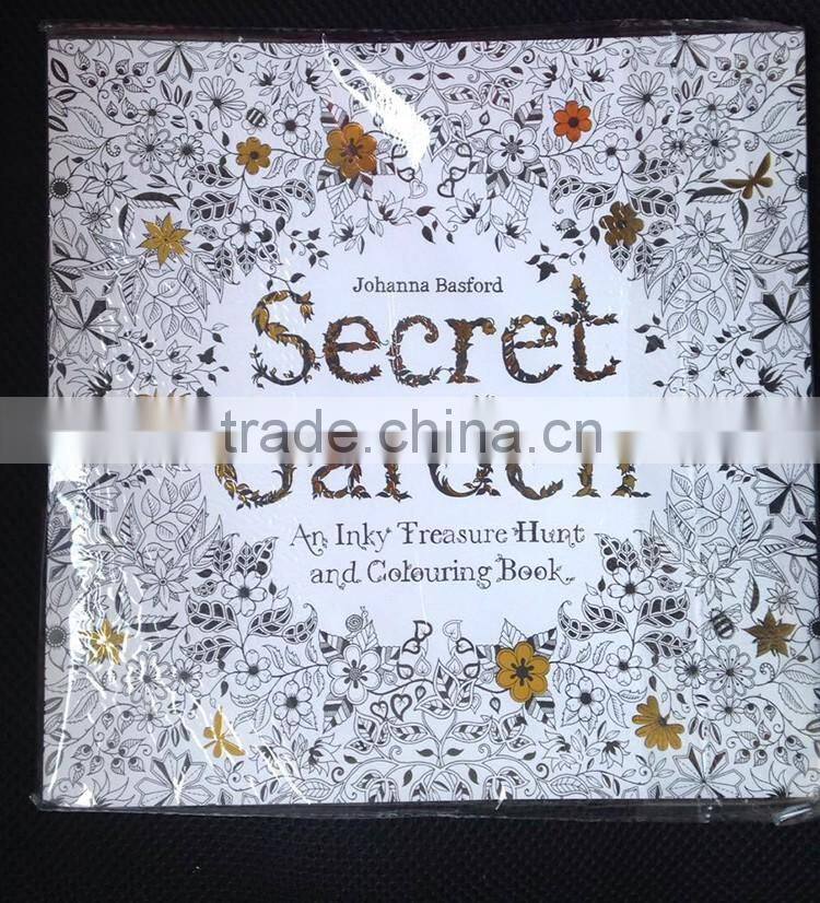 Free and printable secret garden coloring book