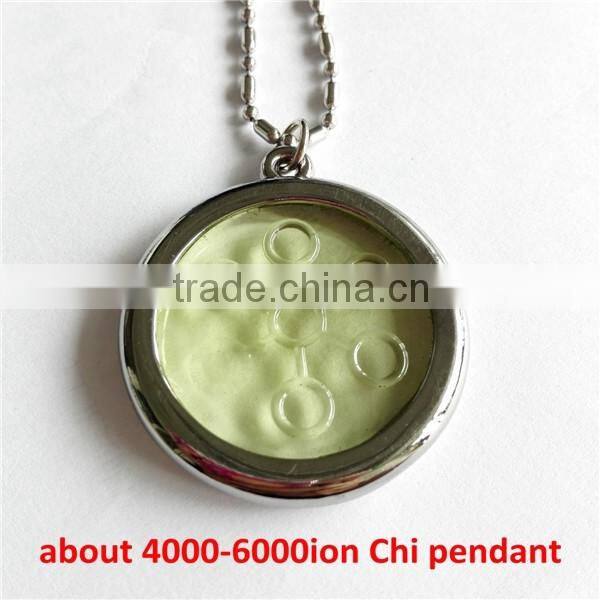High ion Chi pendant,do your logo on Glass pendant
