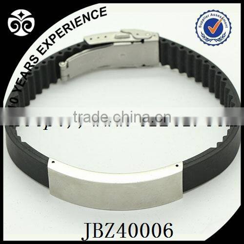 PU leather bracelet with magnet