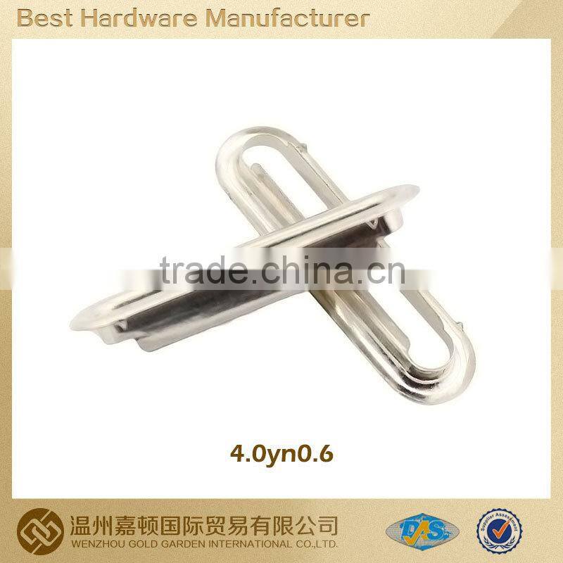 Bags Decoration Of Colorful Metal Oblong Eyelet