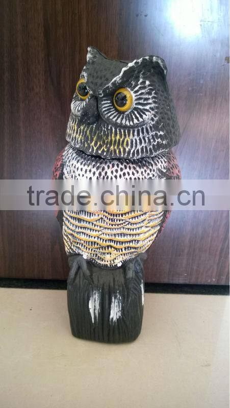 EVA wings flocked flying plastic pigeon decoy