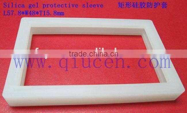 silicone rubber gasket anti shock frame for solar panel cover