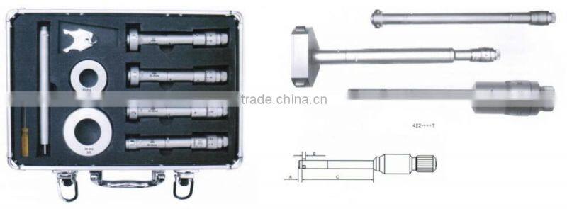 three point interal micrometers