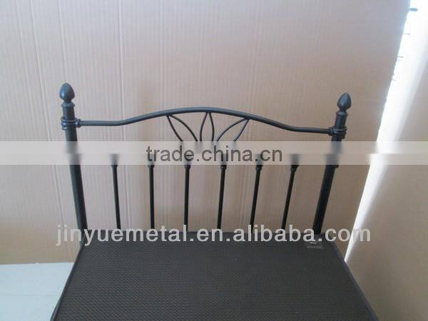 modern fashion queen size iron bed