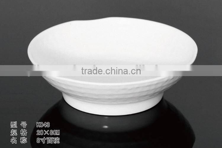 high quality cutomized unbreakable 100% melamine food grade customized Plastic melamine coconut conch shells bowl