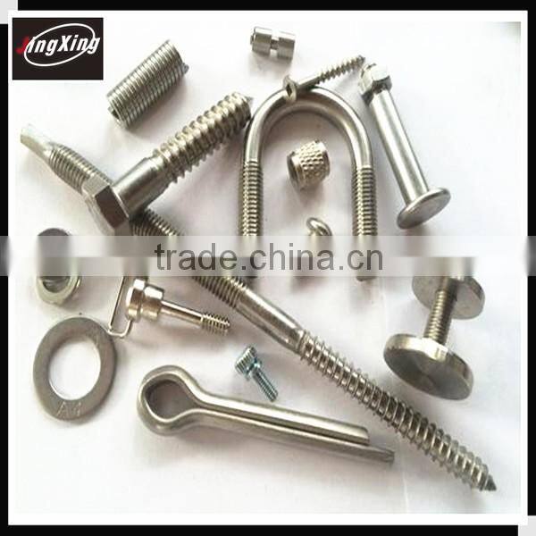 factory price DIN 931 stainless steel hex head half thread screw