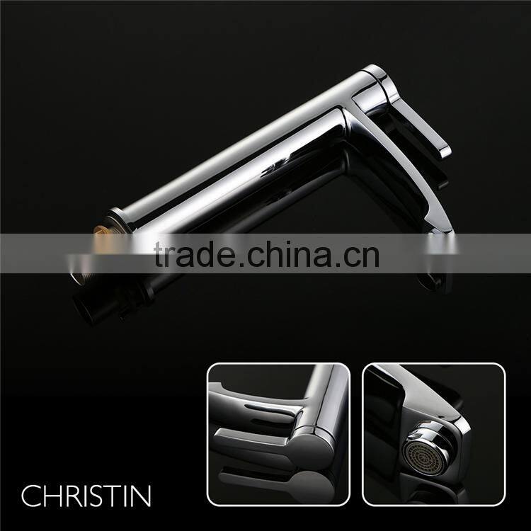 ODM Original Design Manufacturer Chrome Tall Bathroom Faucet