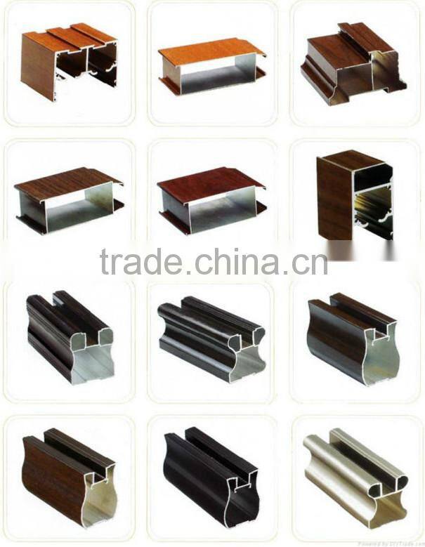 Factory price aluminium profiles for elegant glass wall curtain wall