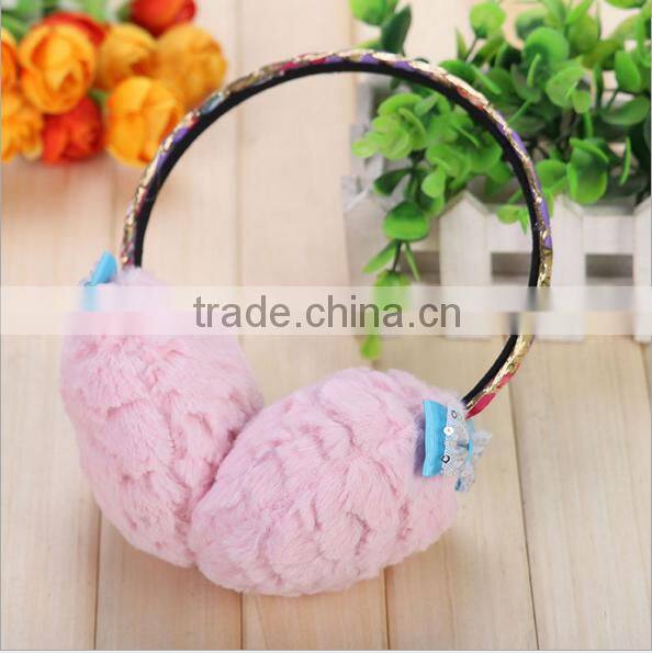 Kids Winter Fur Heated Earmuff