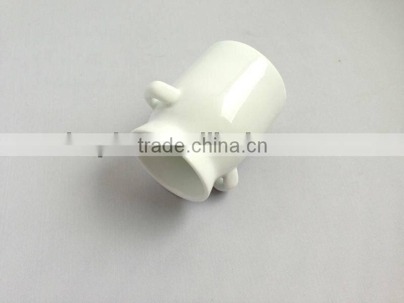 Porcelain Milk Pot Design Mug(CM-056S) with spoon