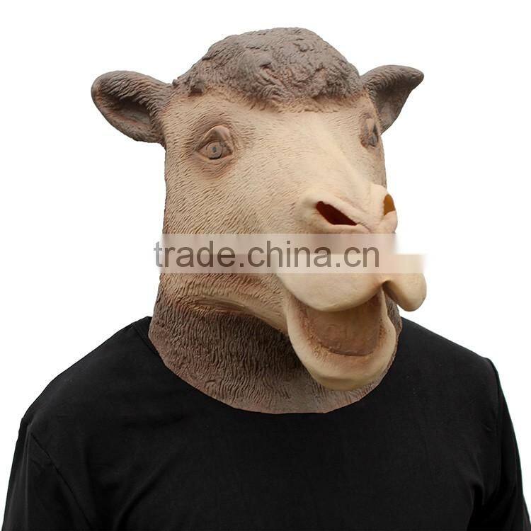 factory direct sell labrador Auto Darkening rubber Camel sex mask