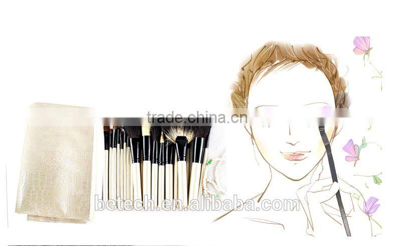 Makeup Brush kit Contains 24pcs Cosmetic Powder Kabuki Foundation Brushes