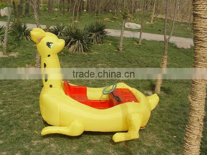 Hot sale outdoor inflatable electric car children battery car