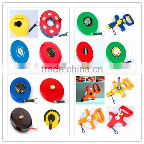 50m engineering retractable fiberglass measuring tape